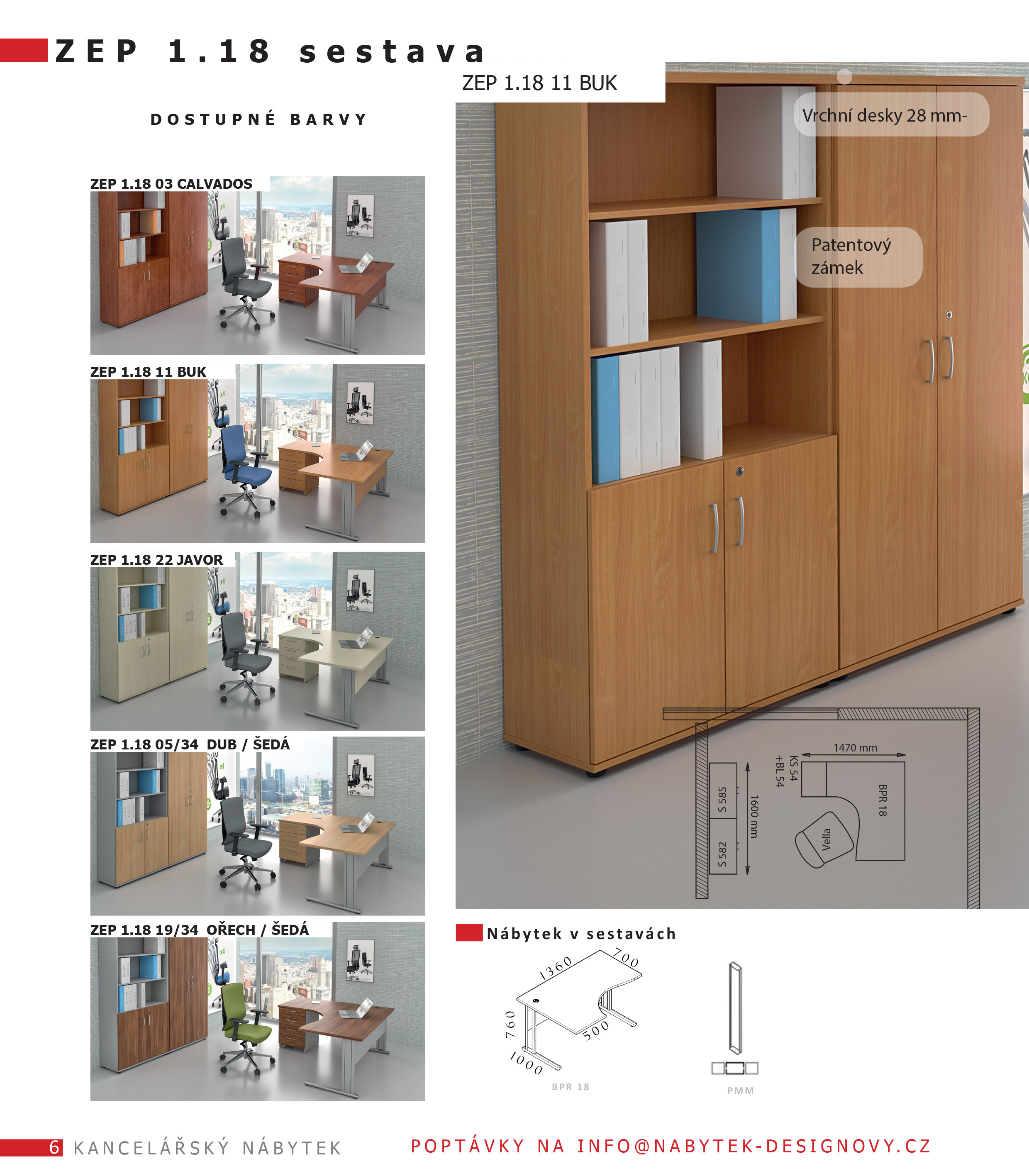 Katalog Kancelársky nábytok KOMFORT